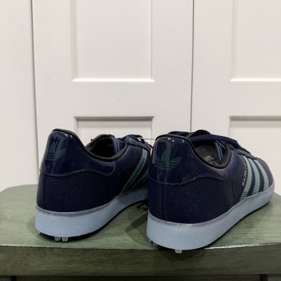 New Adidas Gazelle Lux Spikeless Golf Shoes Blue Size 10 JI4158 main image 4